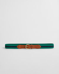 Cinto em tecido resistente às riscas