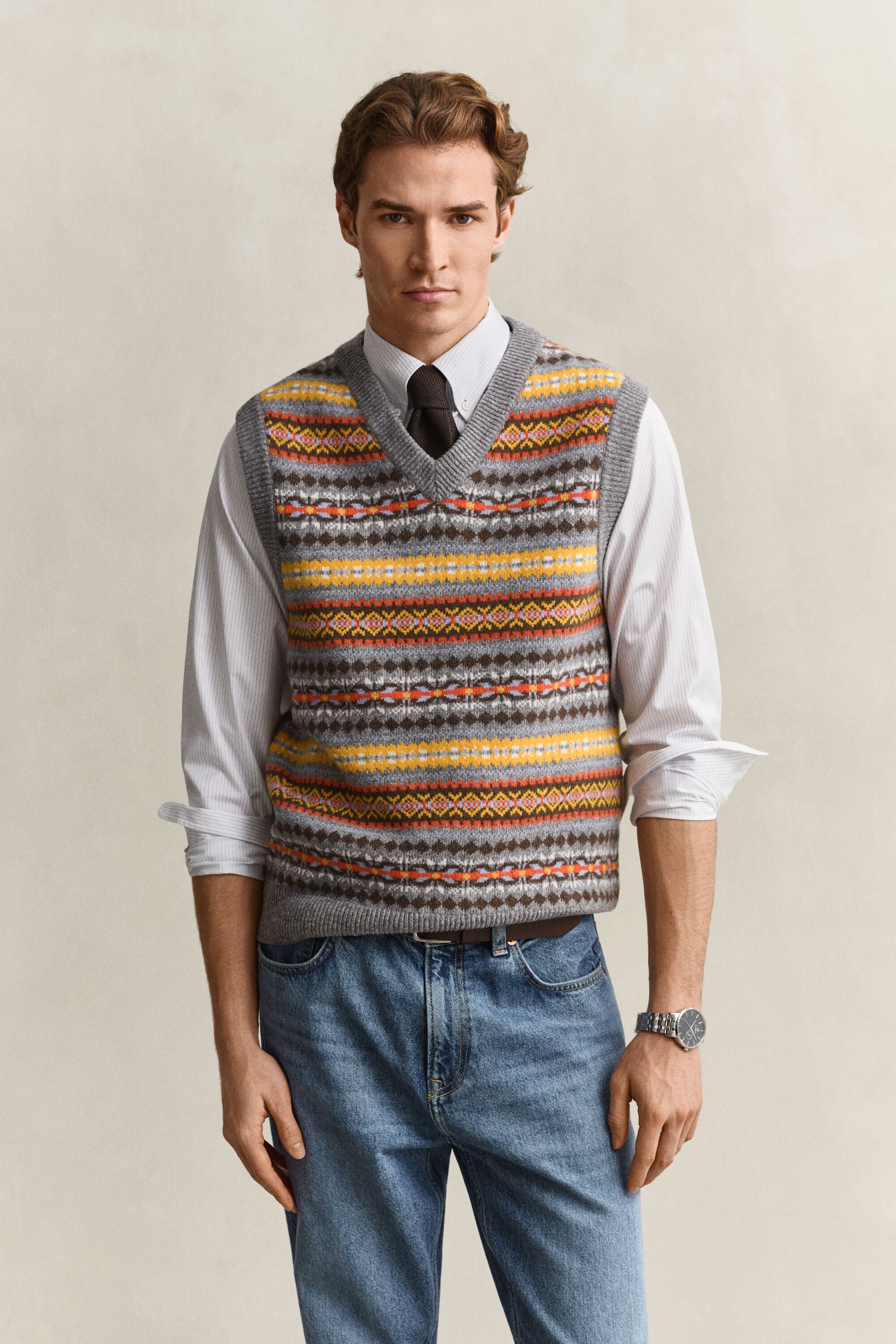 Colete Fair Isle