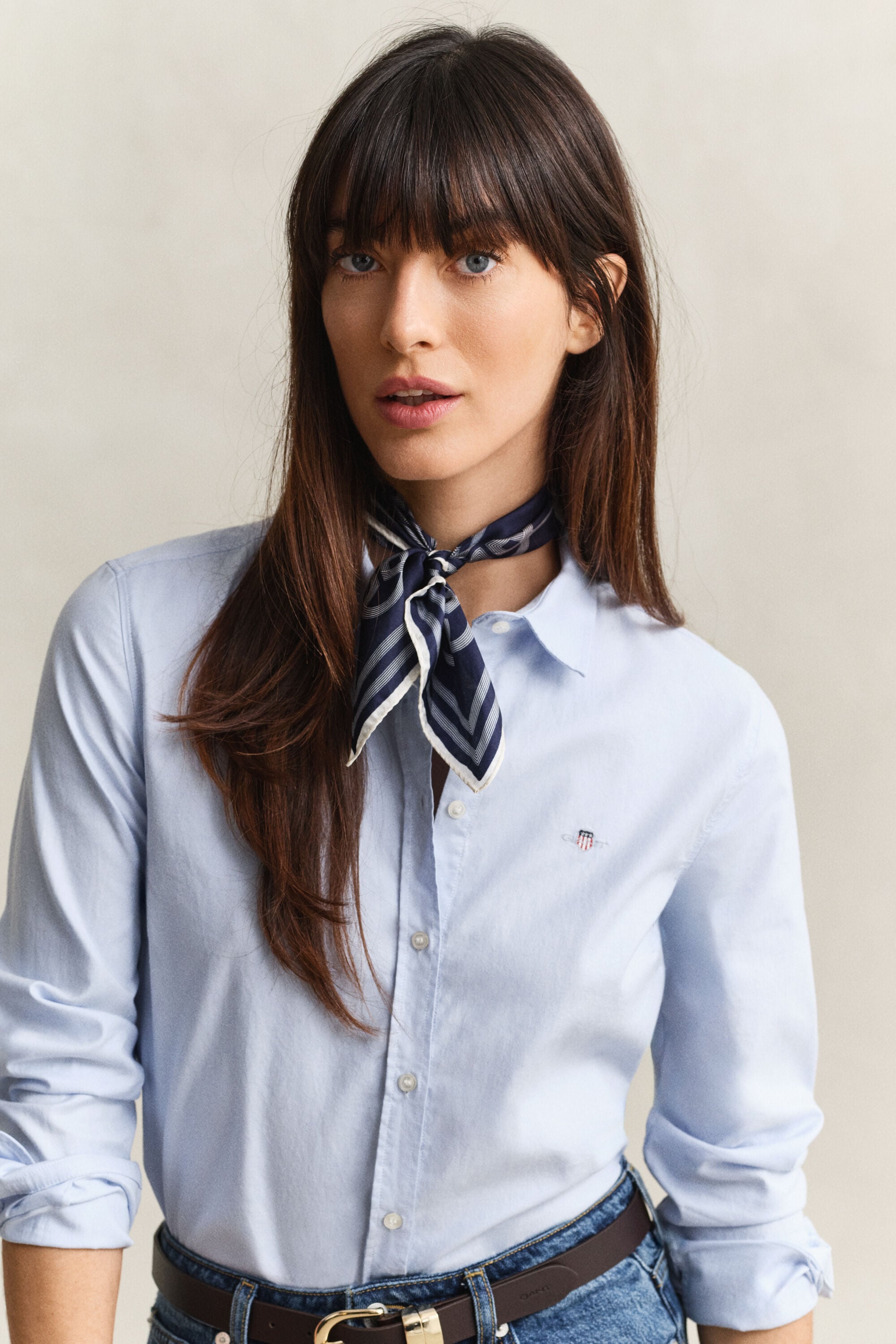 Camisa Oxford com elastano Classic slim fit