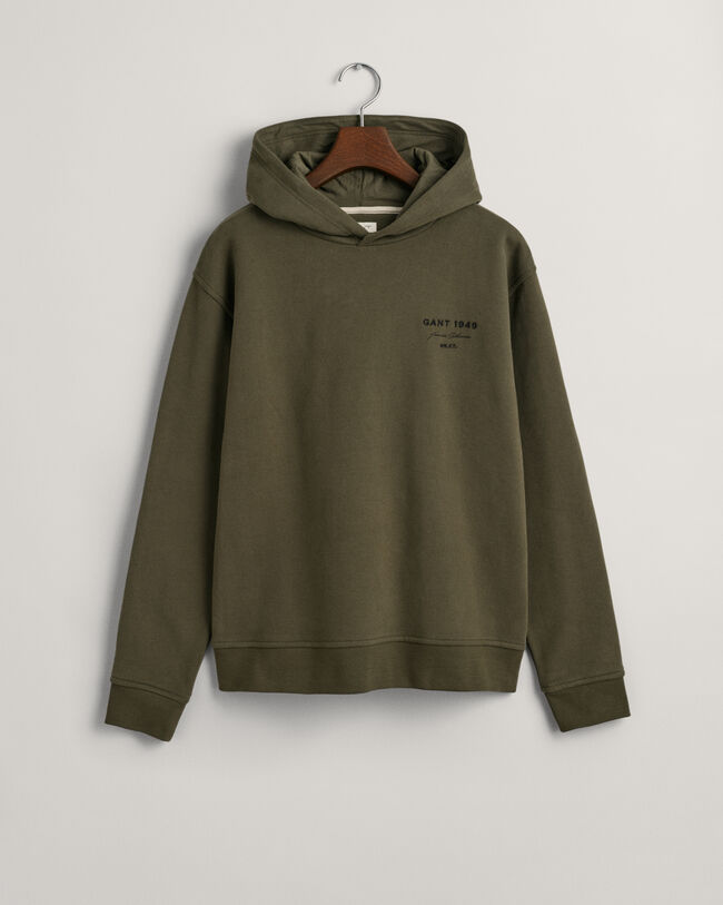 Sweatshirt com capuz Script Graphic Teens