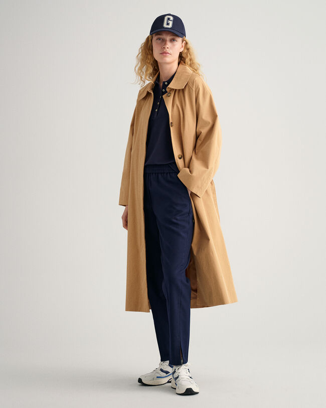 Calças pull-on afuniladas