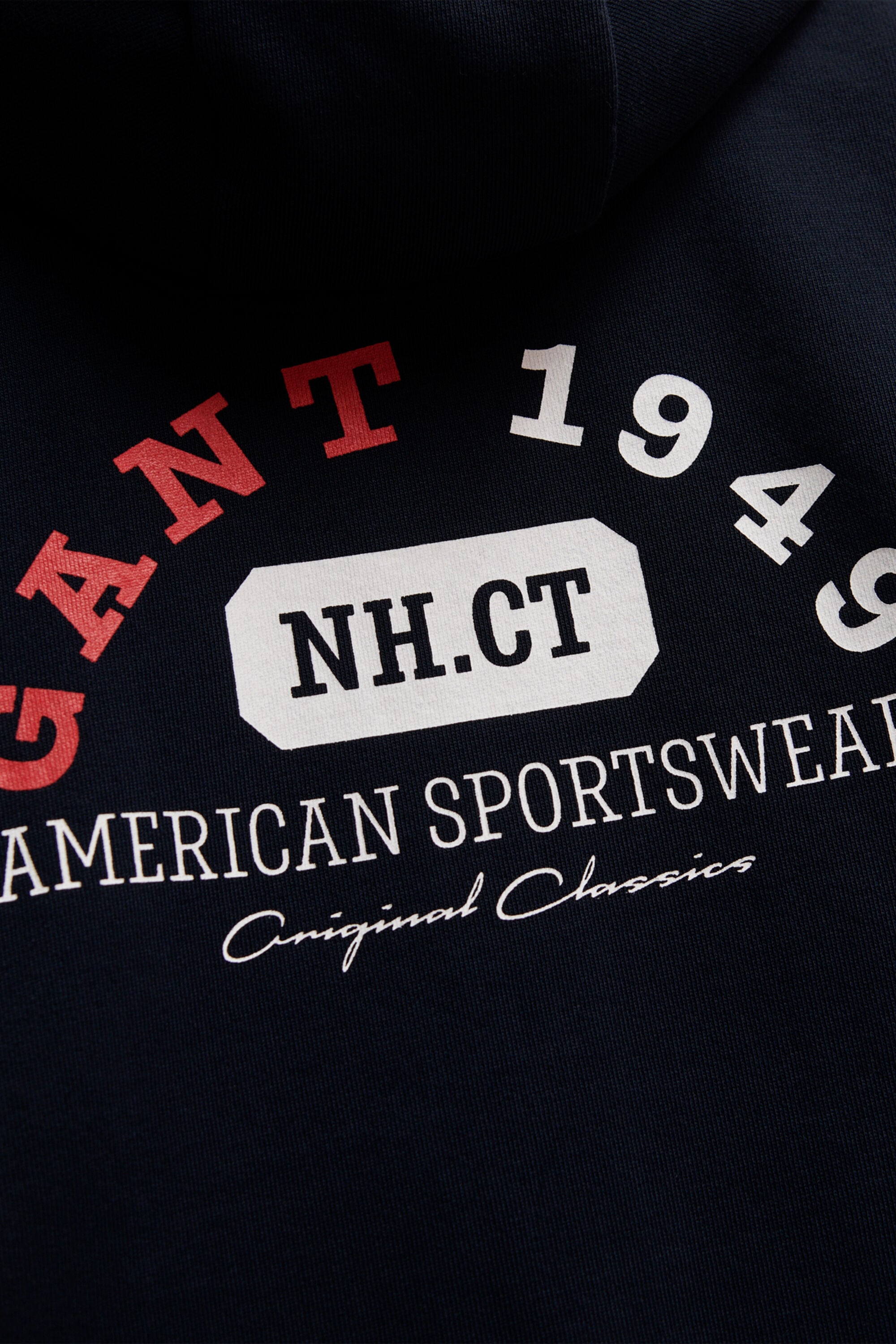 Sweatshirt com capuz e fecho Collegiate Graphic Boys