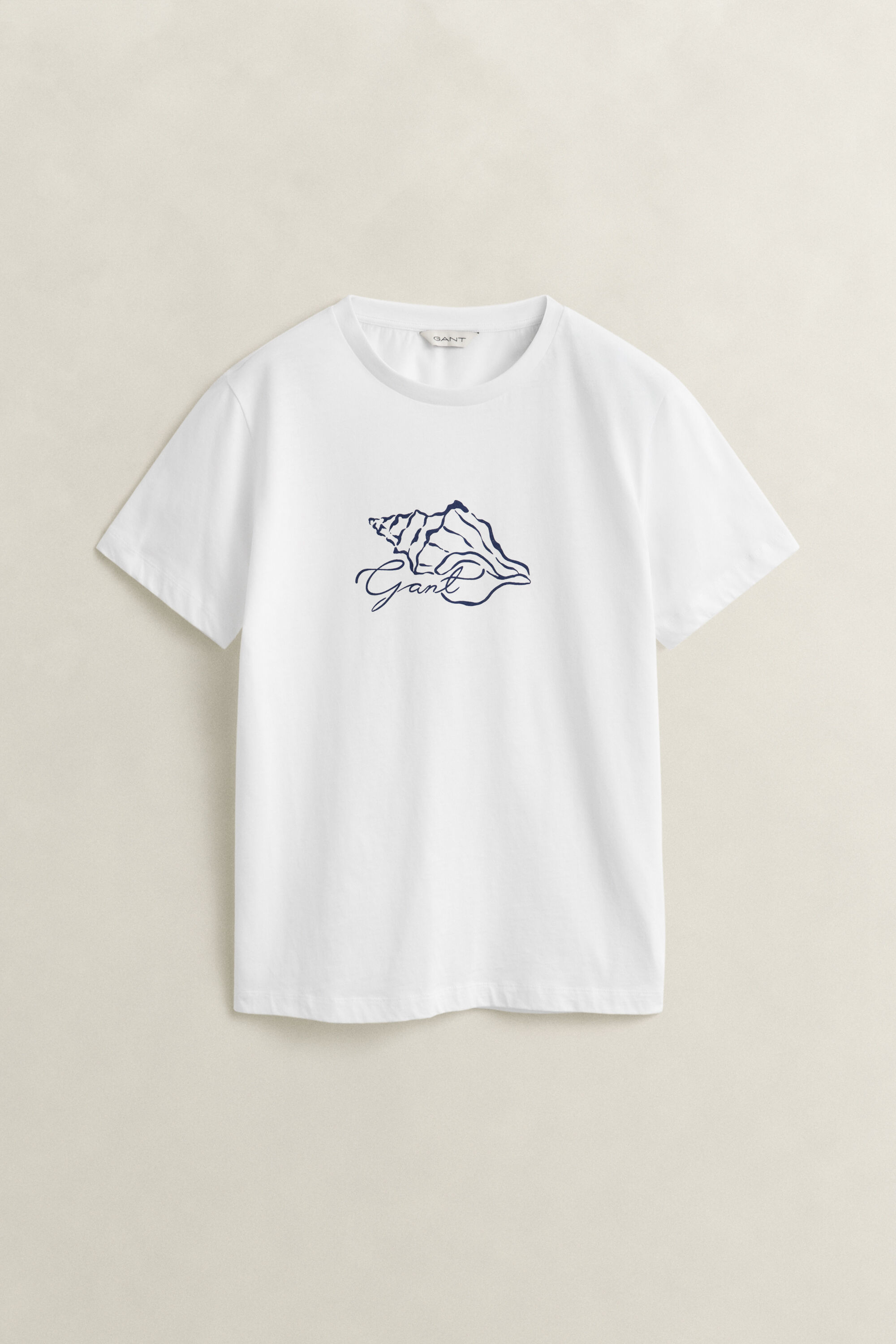 T-shirt com grafismo estampado
