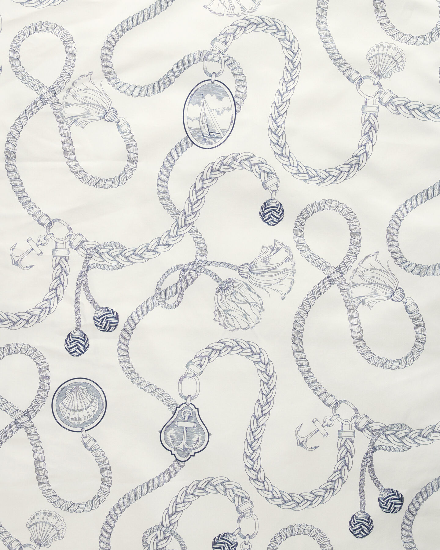 Capa de edredão de casal Sailing Print