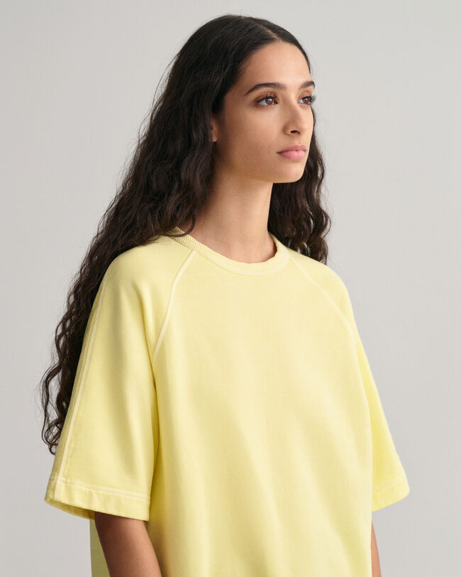 Sweatshirt de manga curta Sunfaded