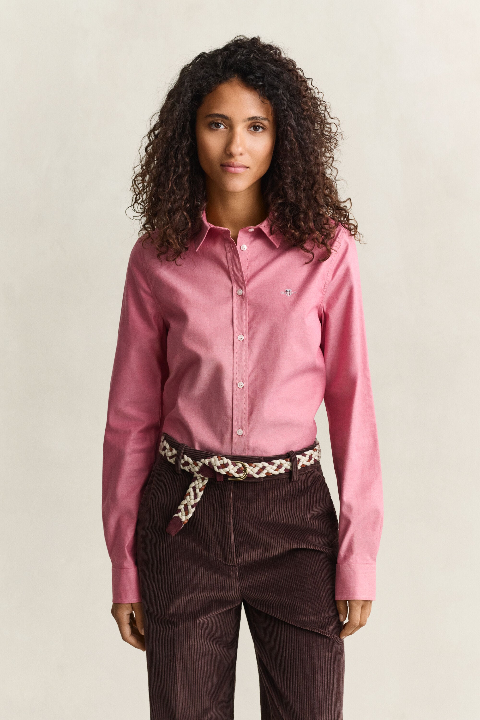 Camisa Oxford com elastano Classic slim fit
