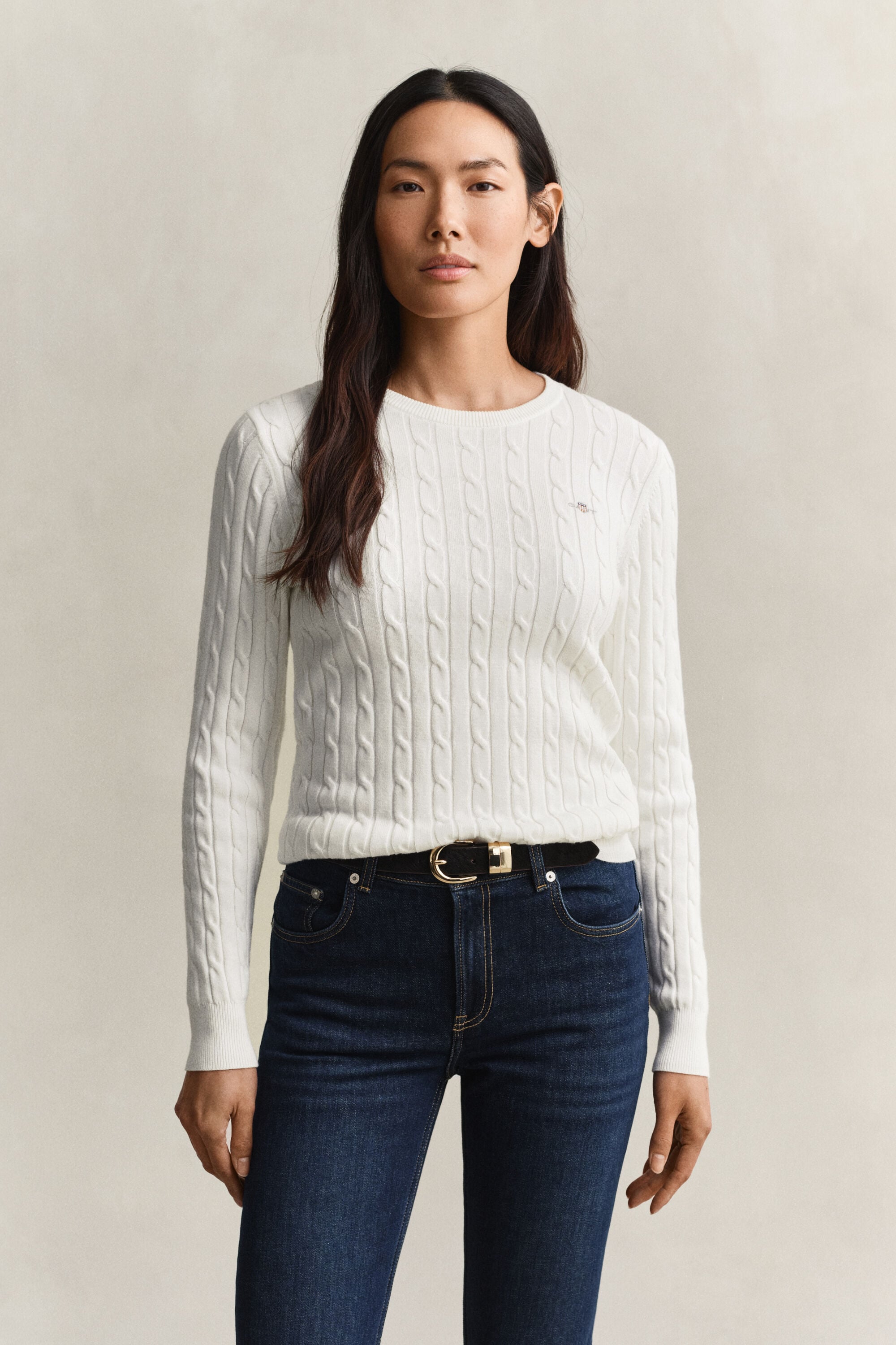 Camisola de malha entrançada Classic