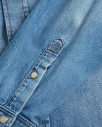 Camisa Western em ganga Wrangler x GANT relaxed fit