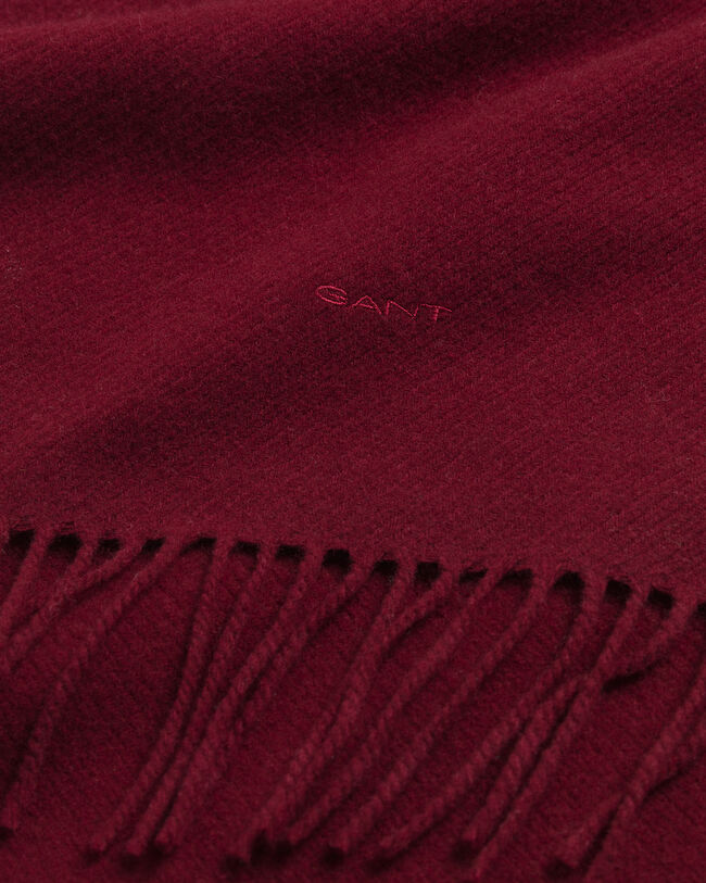 Cachecol em lã sarjada