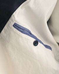 Casaco Windcheater de algodão