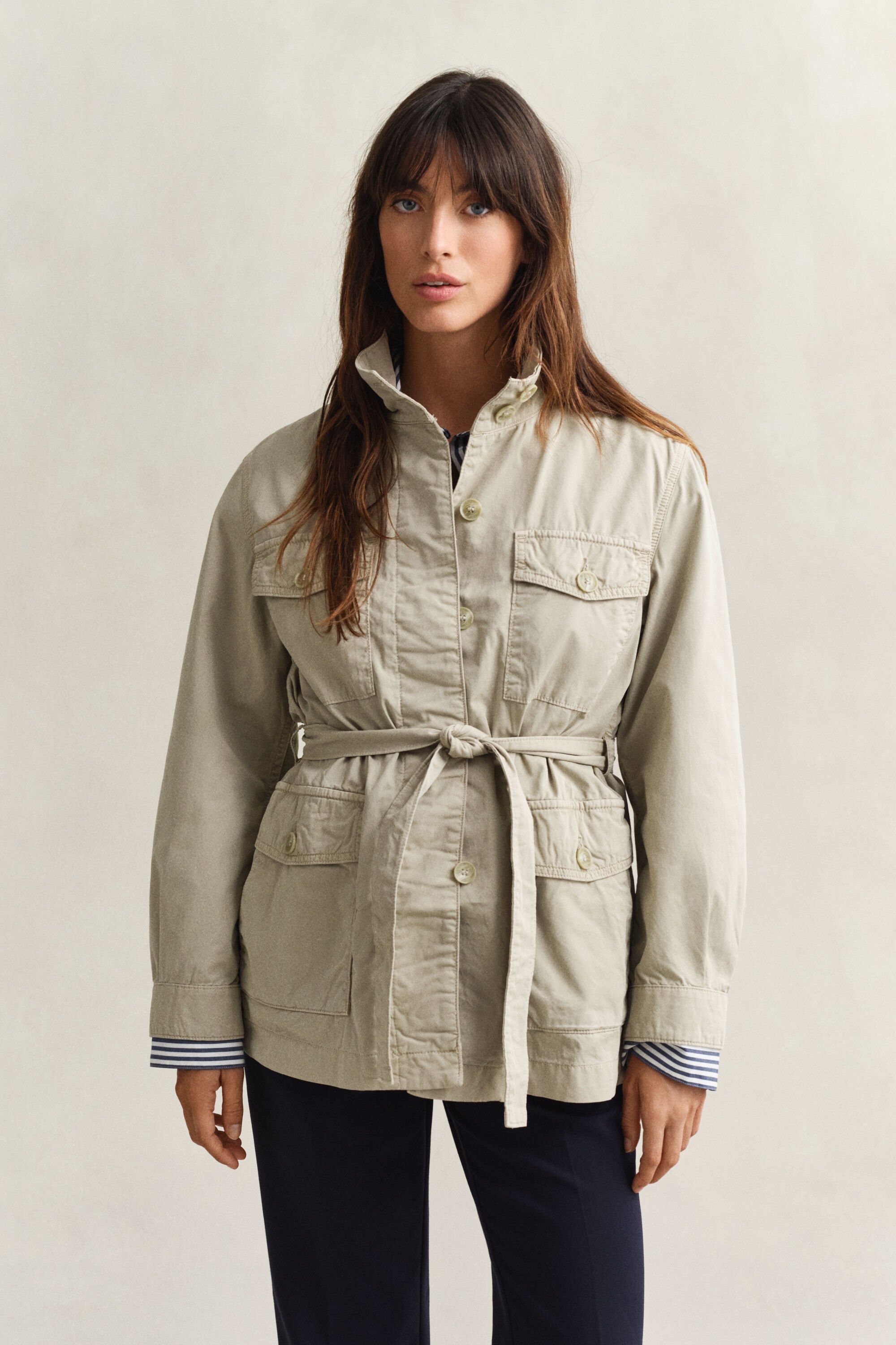 Field Jacket com cinto