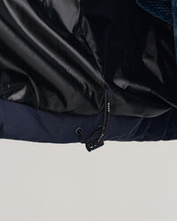 Blusão de penas comprido Alta