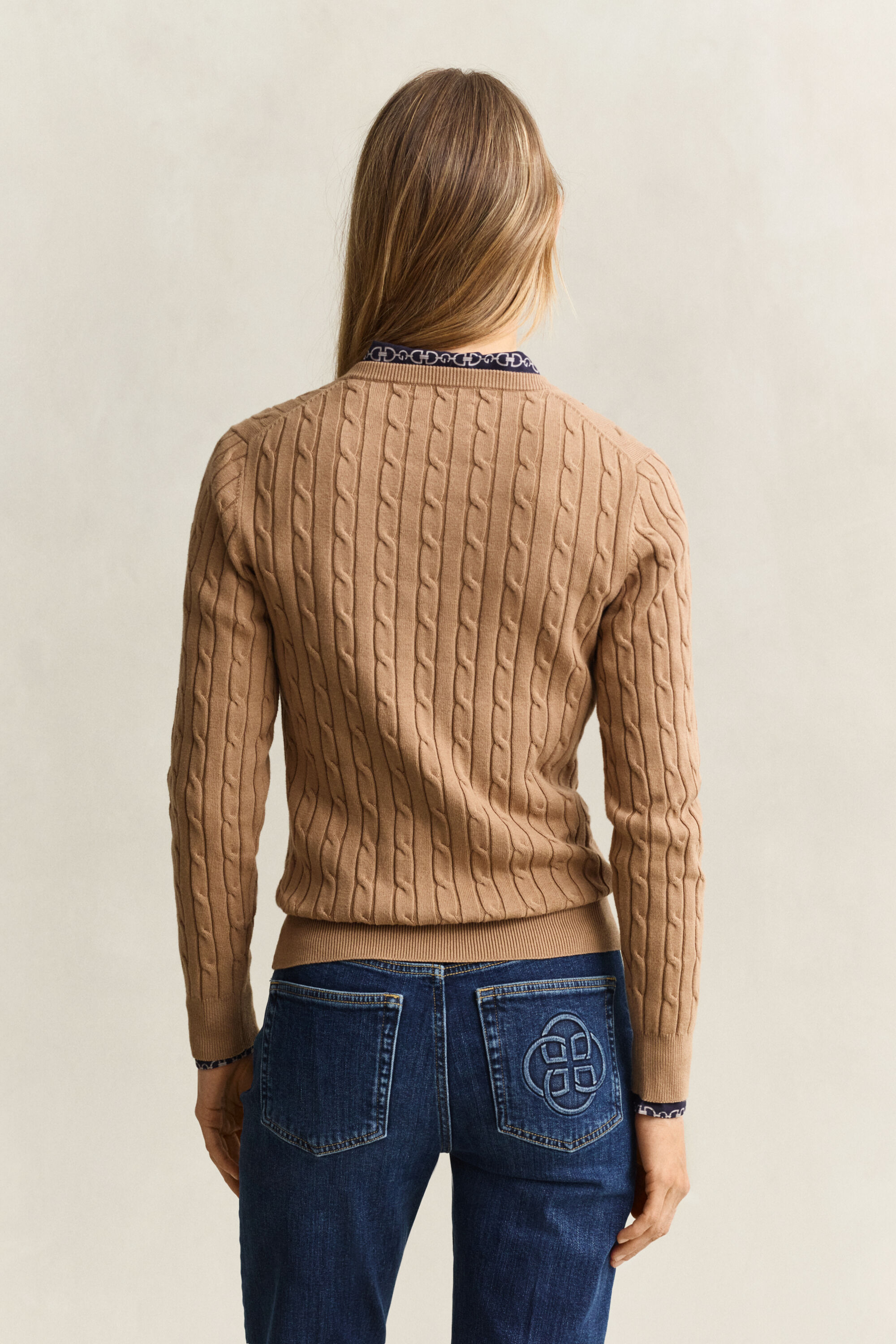 Camisola de malha entrançada Classic