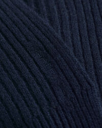 Cachecol em malha de lã fina