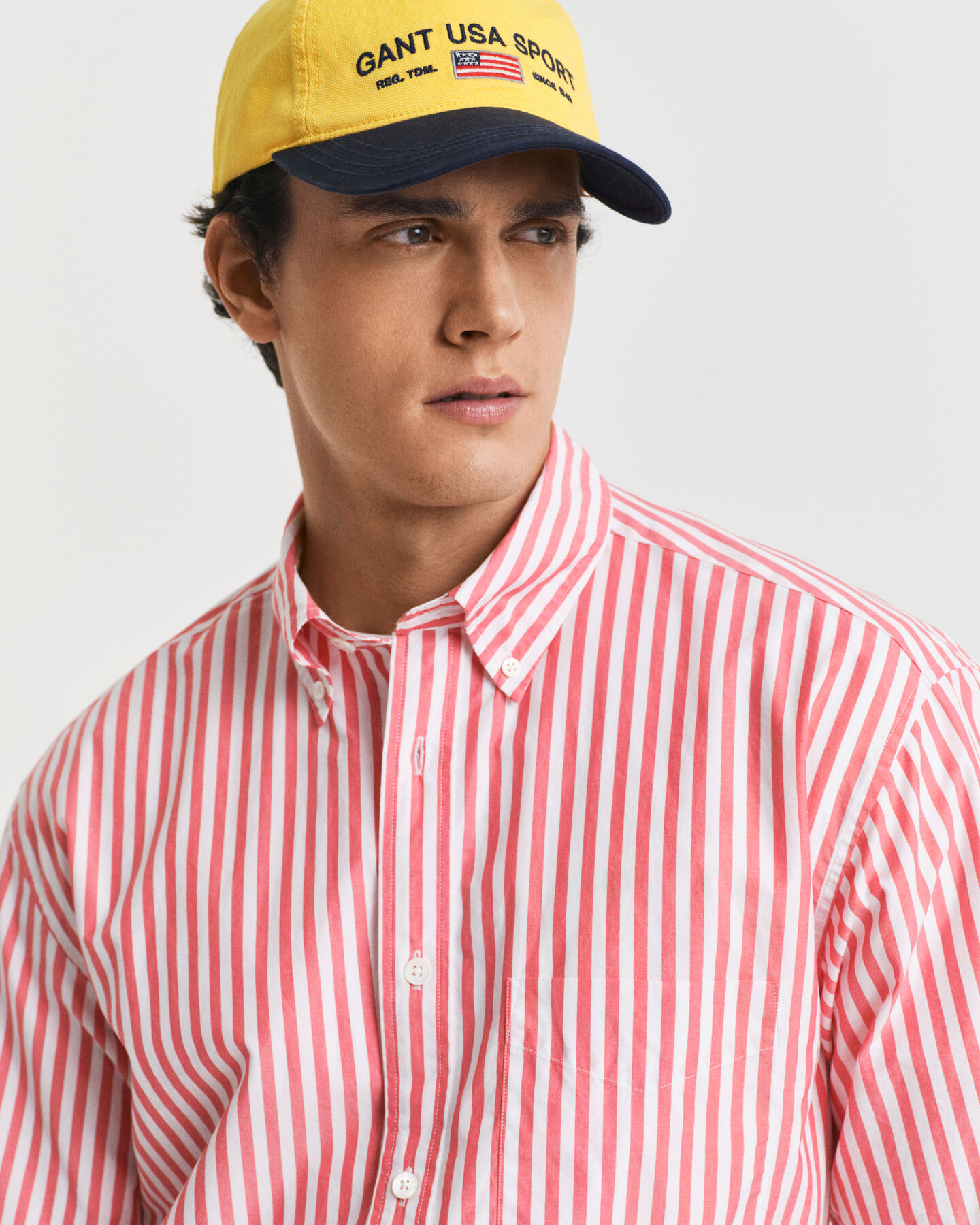 Camisa de manga curta Heritage Poplin relaxed fit