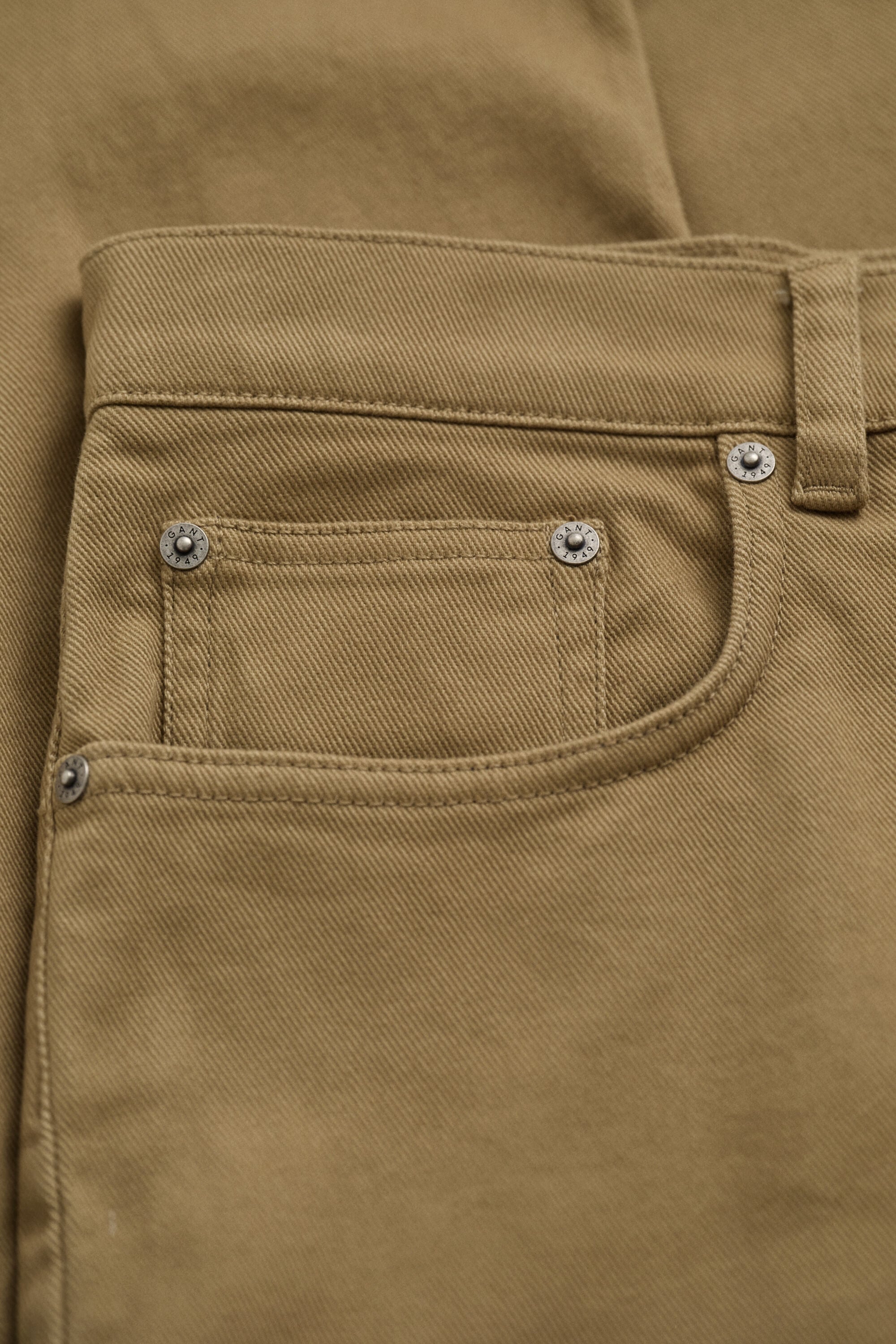 Calças de sarja slim fit