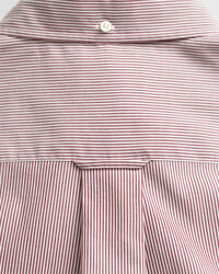 Camisa em popelina às riscas finas Classic regular fit
