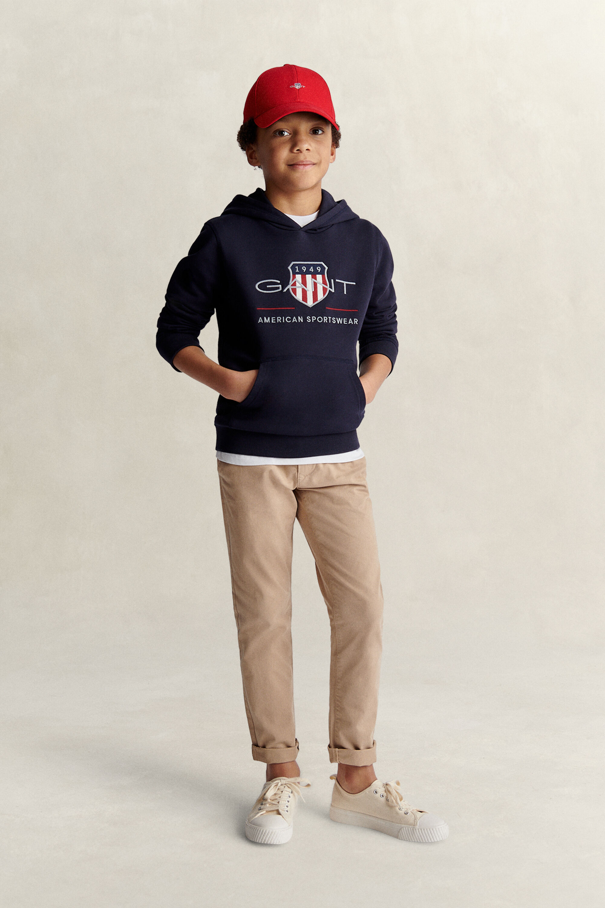 Sweatshirt com capuz Archive Shield Teens