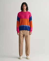 Calças chino corte loose