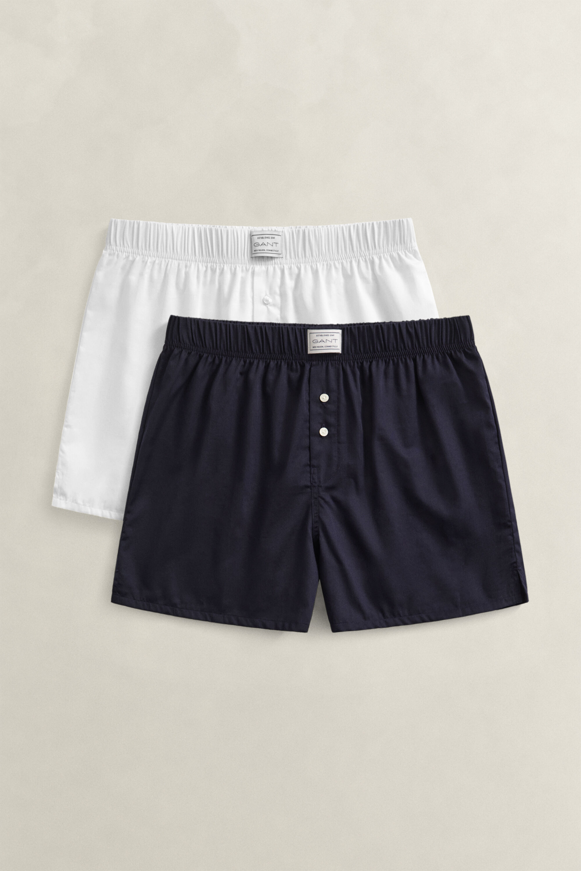 Pack de dois boxers em algodão