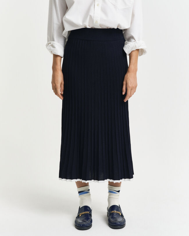 Saia em malha de viscose