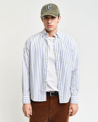 Camisa Oxford Archive às riscas regular fit