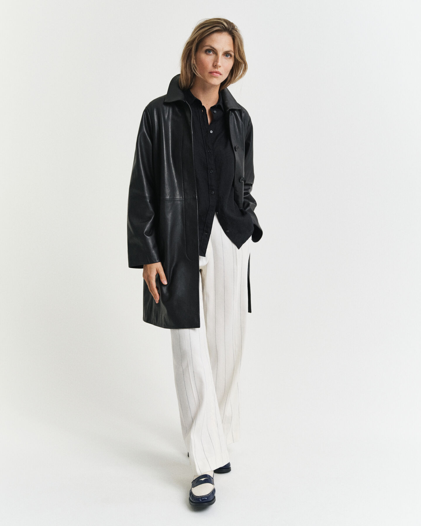 Camisa de linho regular fit