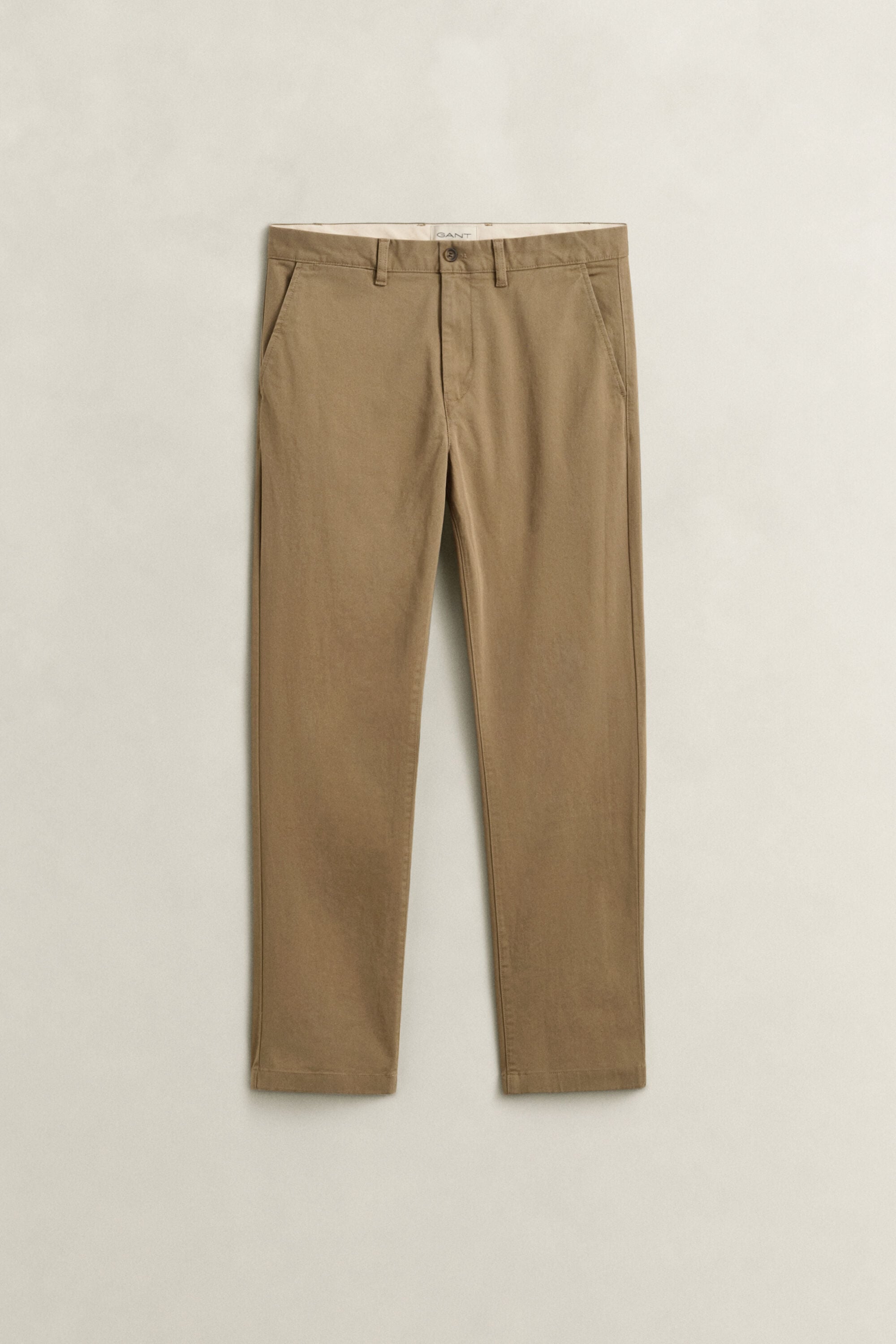 Calças chino confortáveis regular fit