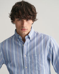 Camisa Oxford Archive às riscas regular fit 
