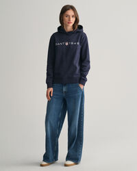 Sweatshirt com capuz e estampado Archive Shield