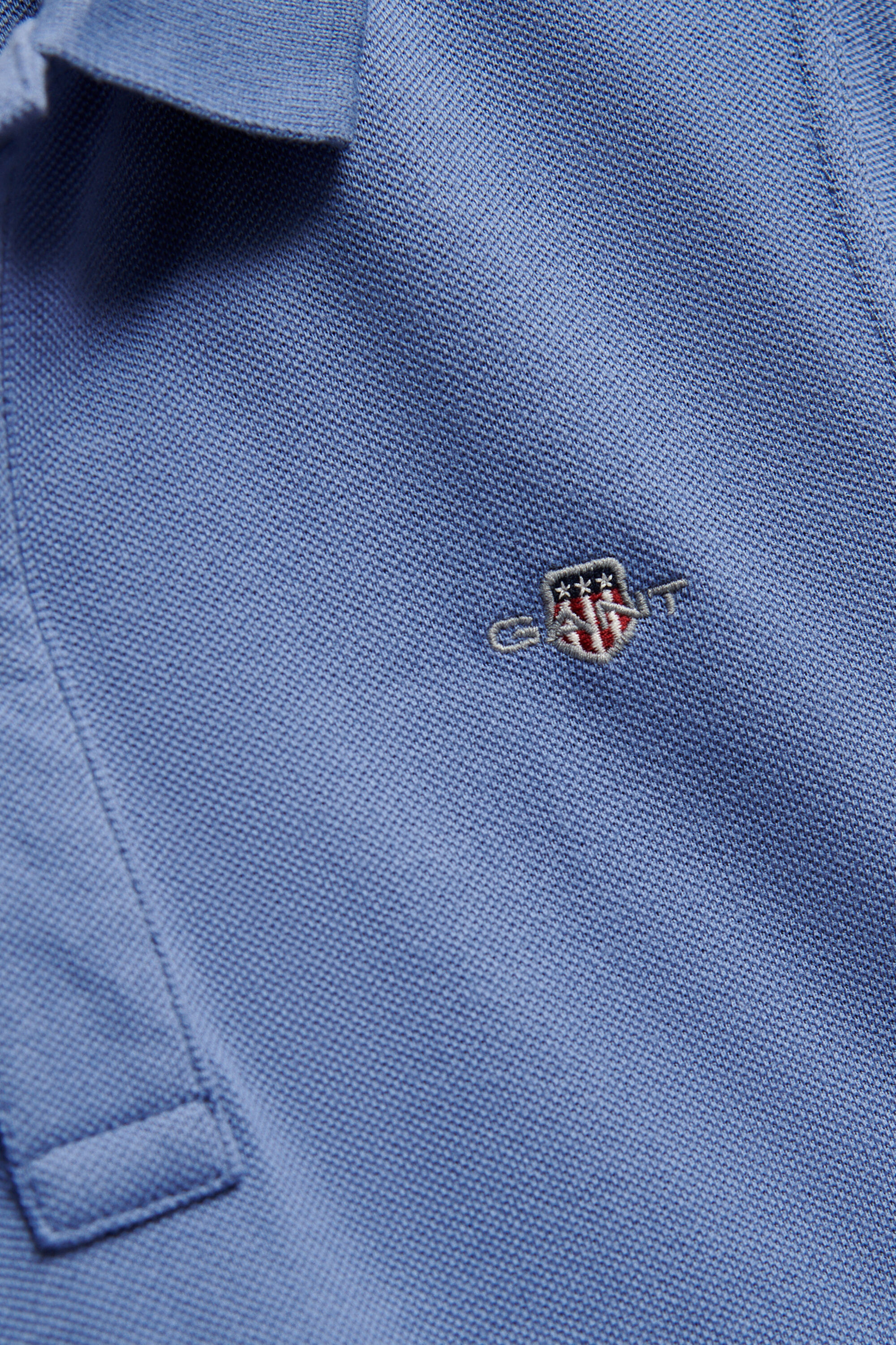 Polo em algodão piqué Shield Teens