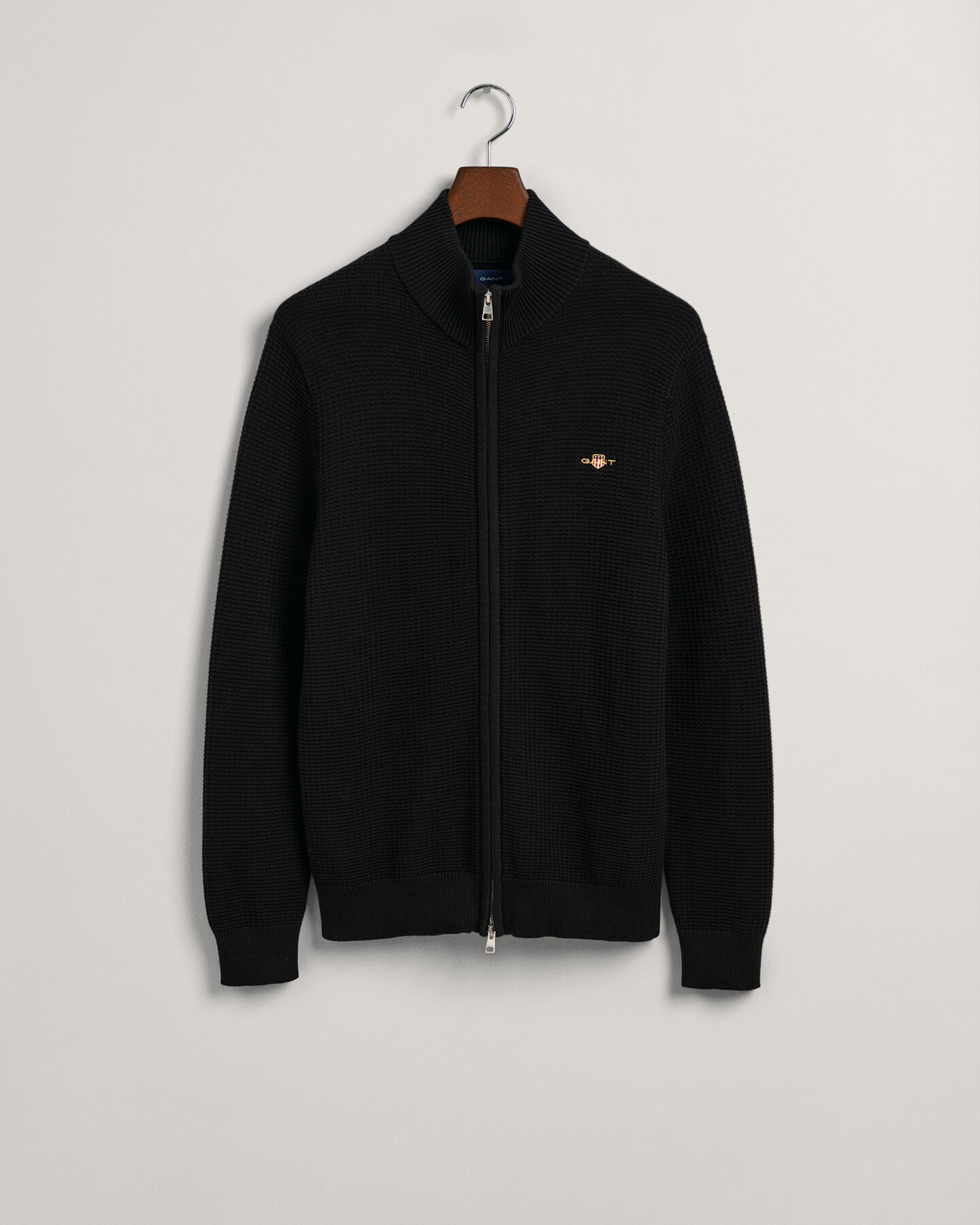 Casaco de malha em algodão Texture