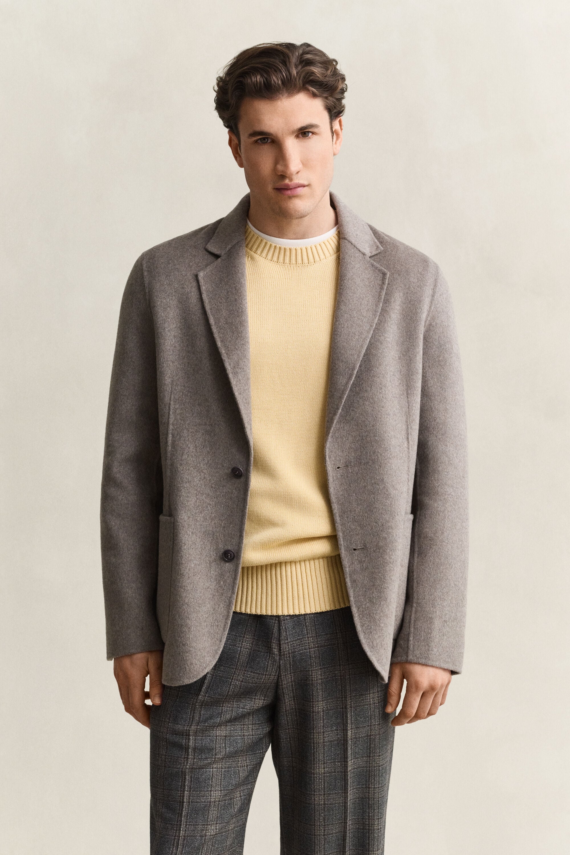 Blazer cosido à mão