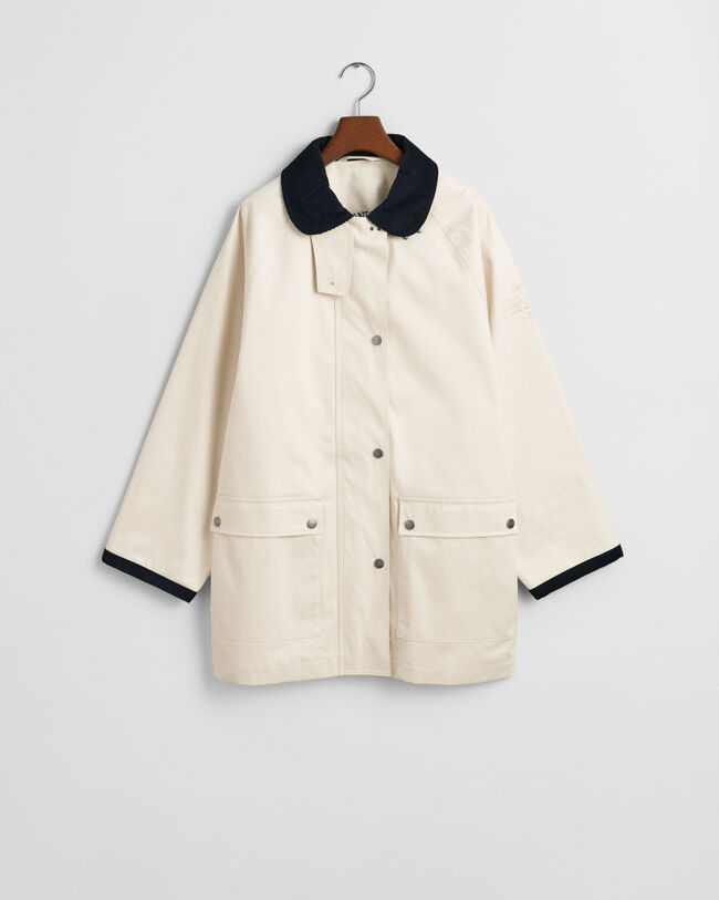 Casaco Sailing com colarinho Contrast