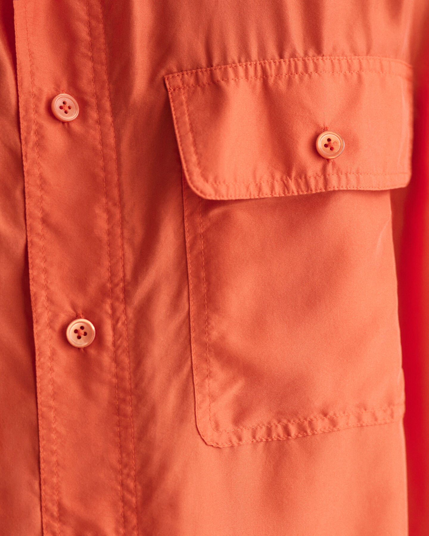 Camisa de manga curta Washed Silk relaxed fit