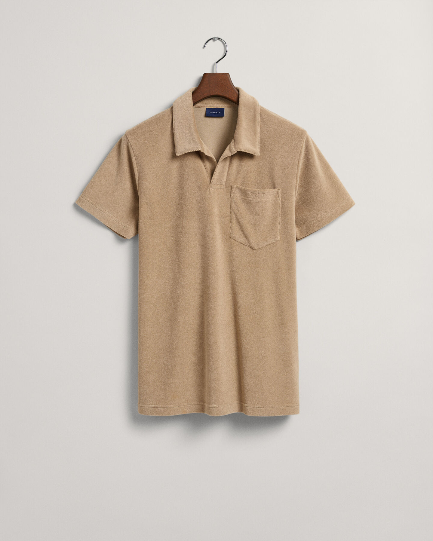 Polo em algod&atilde;o piqu&eacute; Terry Cloth