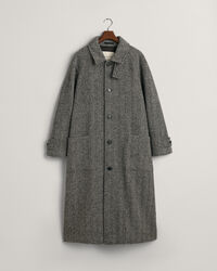 Sobretudo em lã Balmacaan