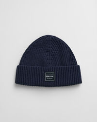 Gorro em algodão canelado