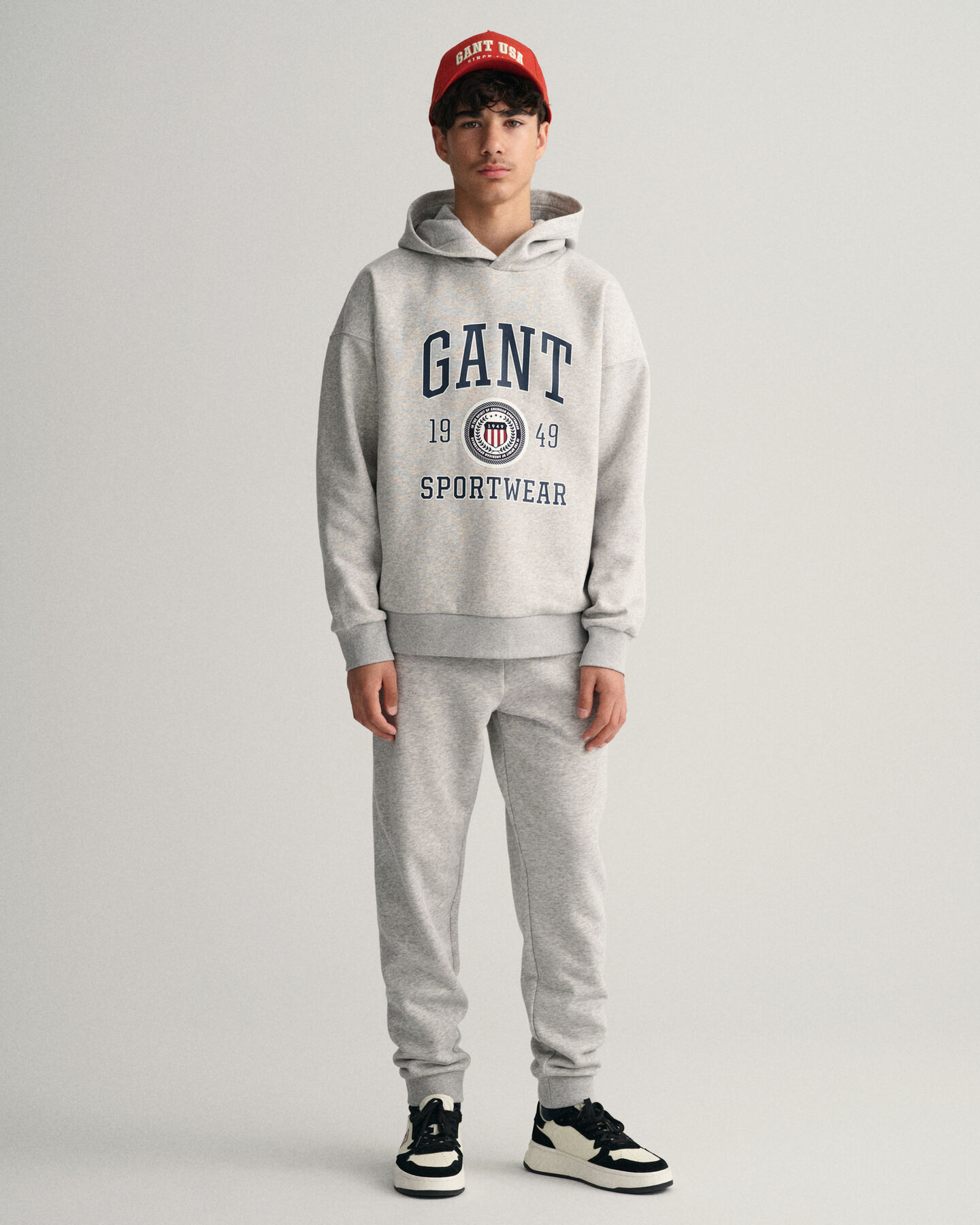 Sweatshirt com capuz Crest Shield Teens
