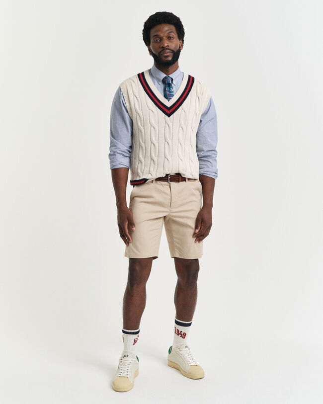 Calções desportivos slim fit