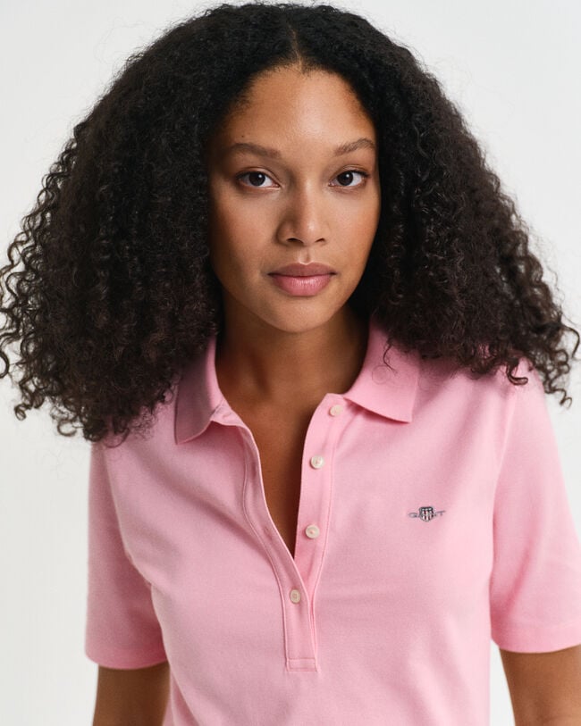 Polo em algod&atilde;o piqu&eacute; Shield