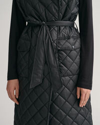 Colete acolchoado comprido