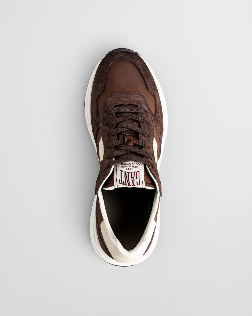 Ténis em nylon e camurça Beywin