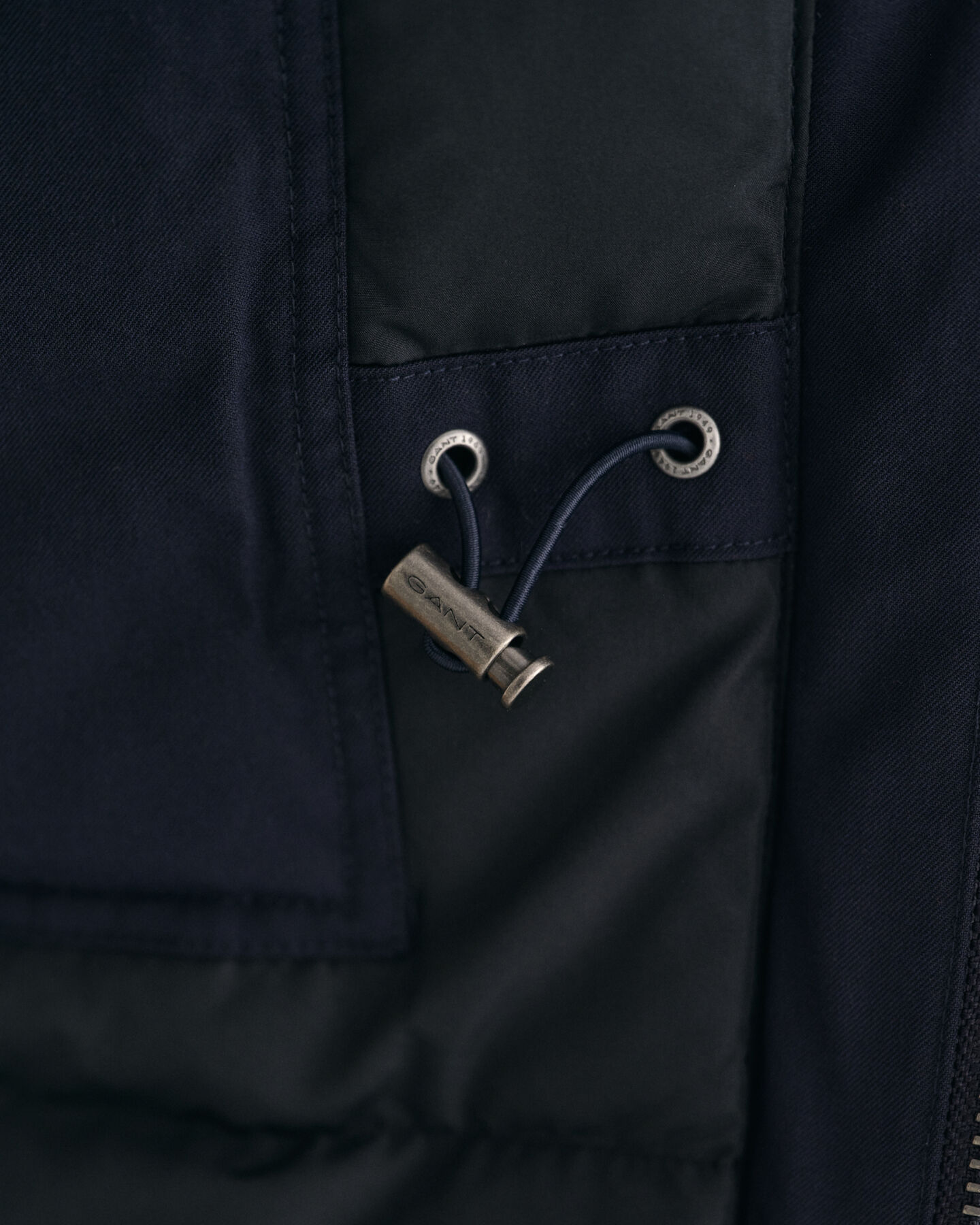 Casaco em flanela acolchoado