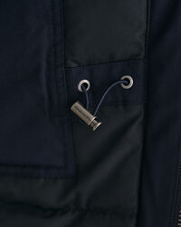 Casaco em flanela acolchoado