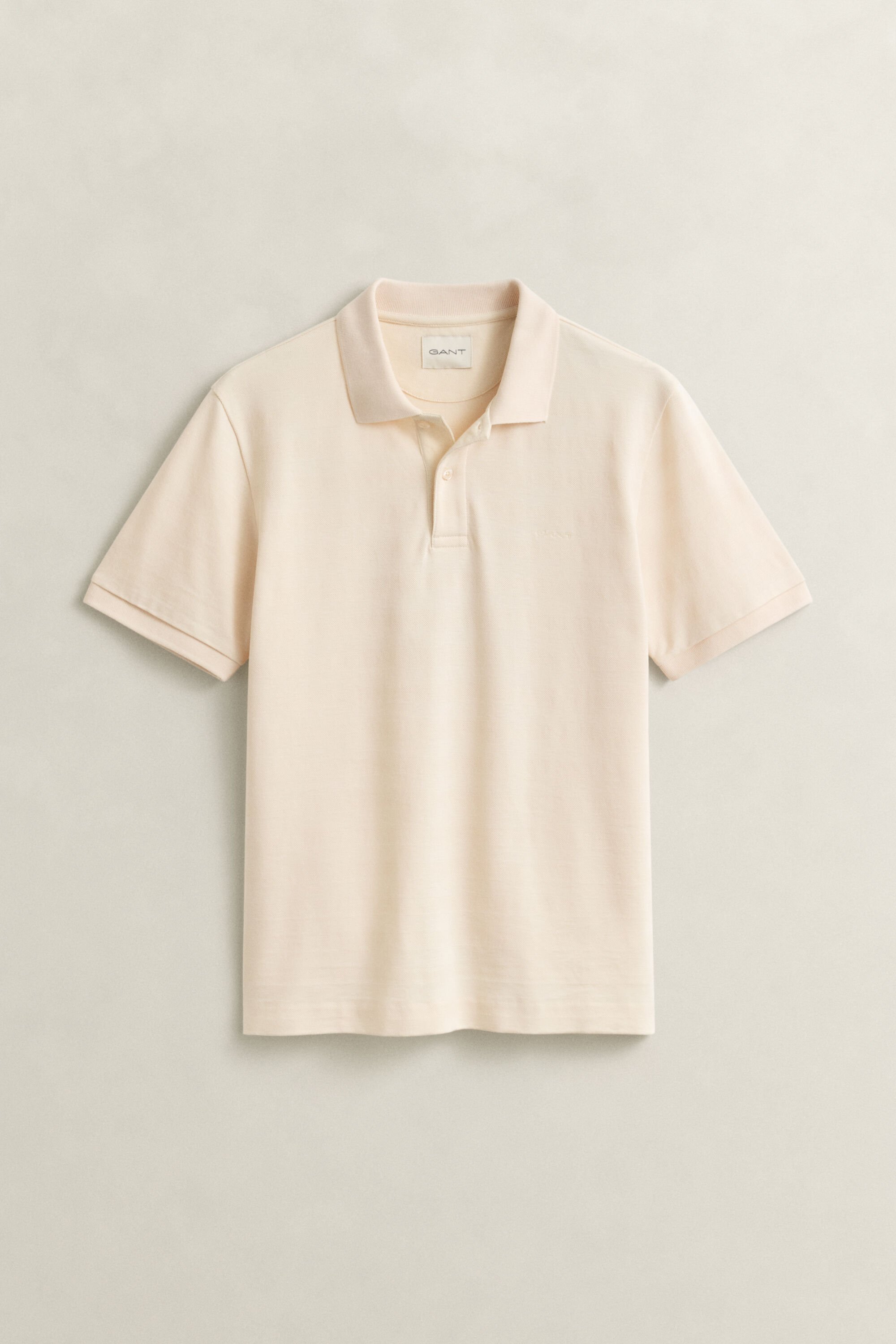 Polo às riscas Textured