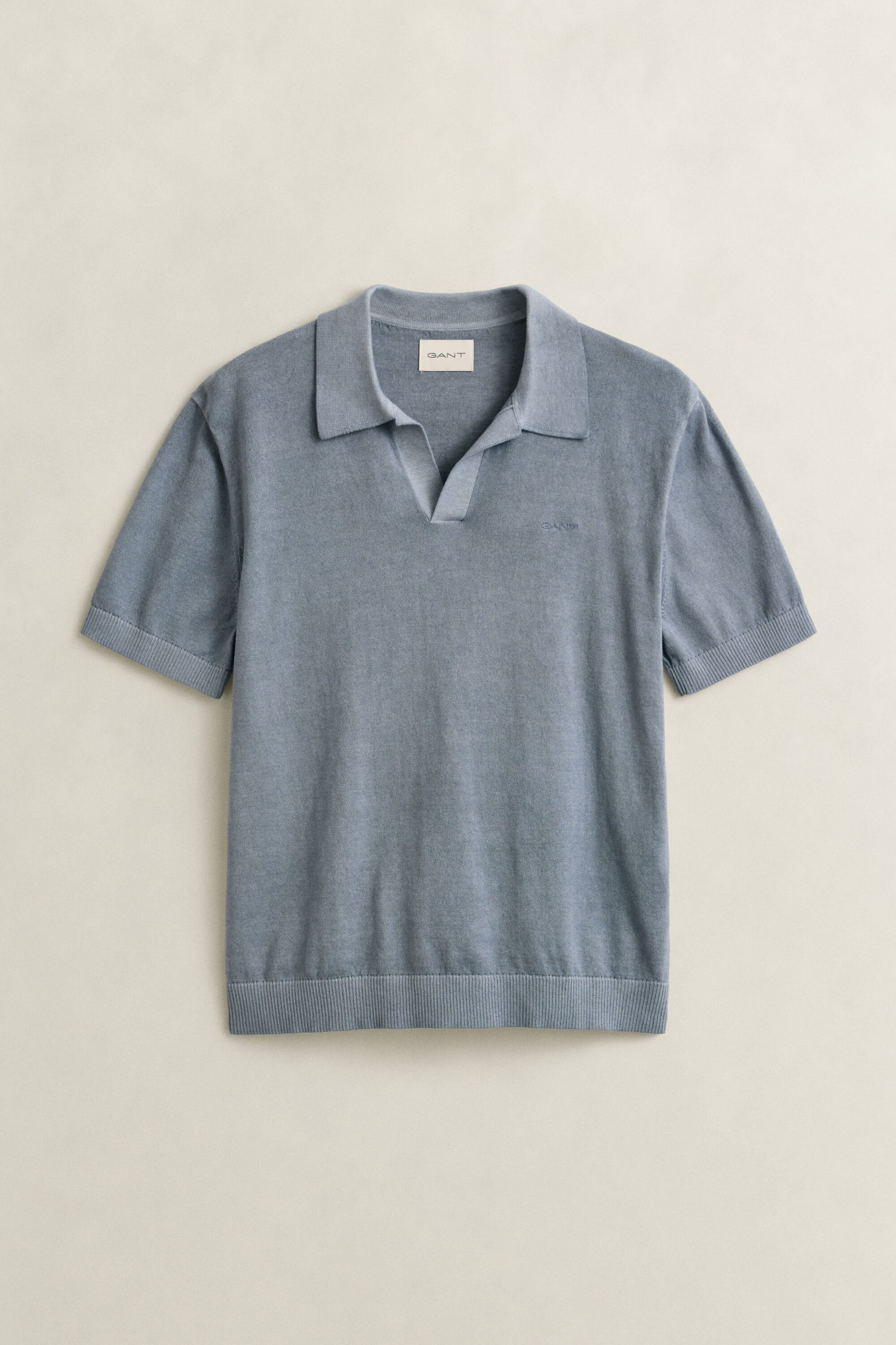 Camisola de malha tipo polo Sunfaded