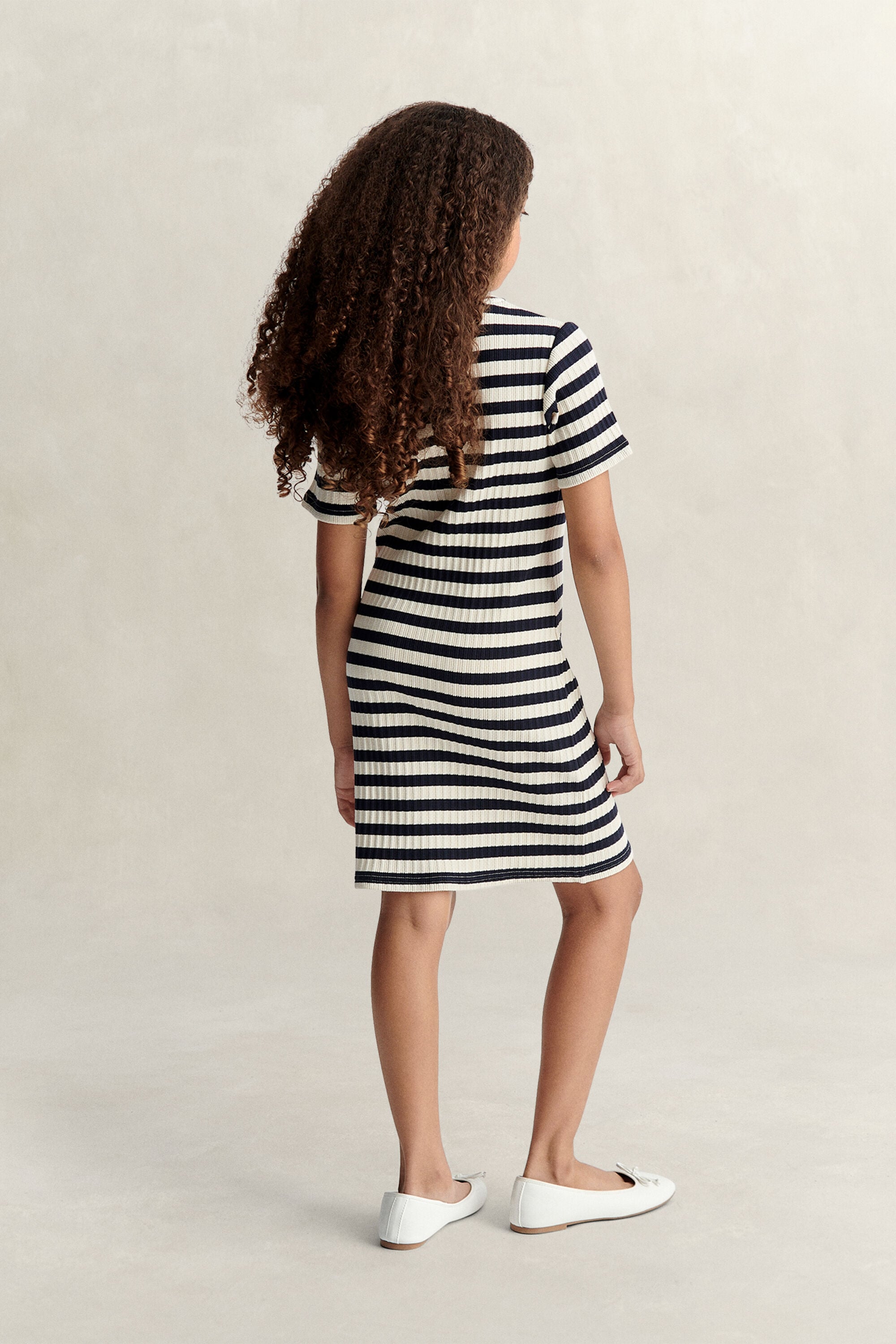 Vestido às riscas Teen Girls