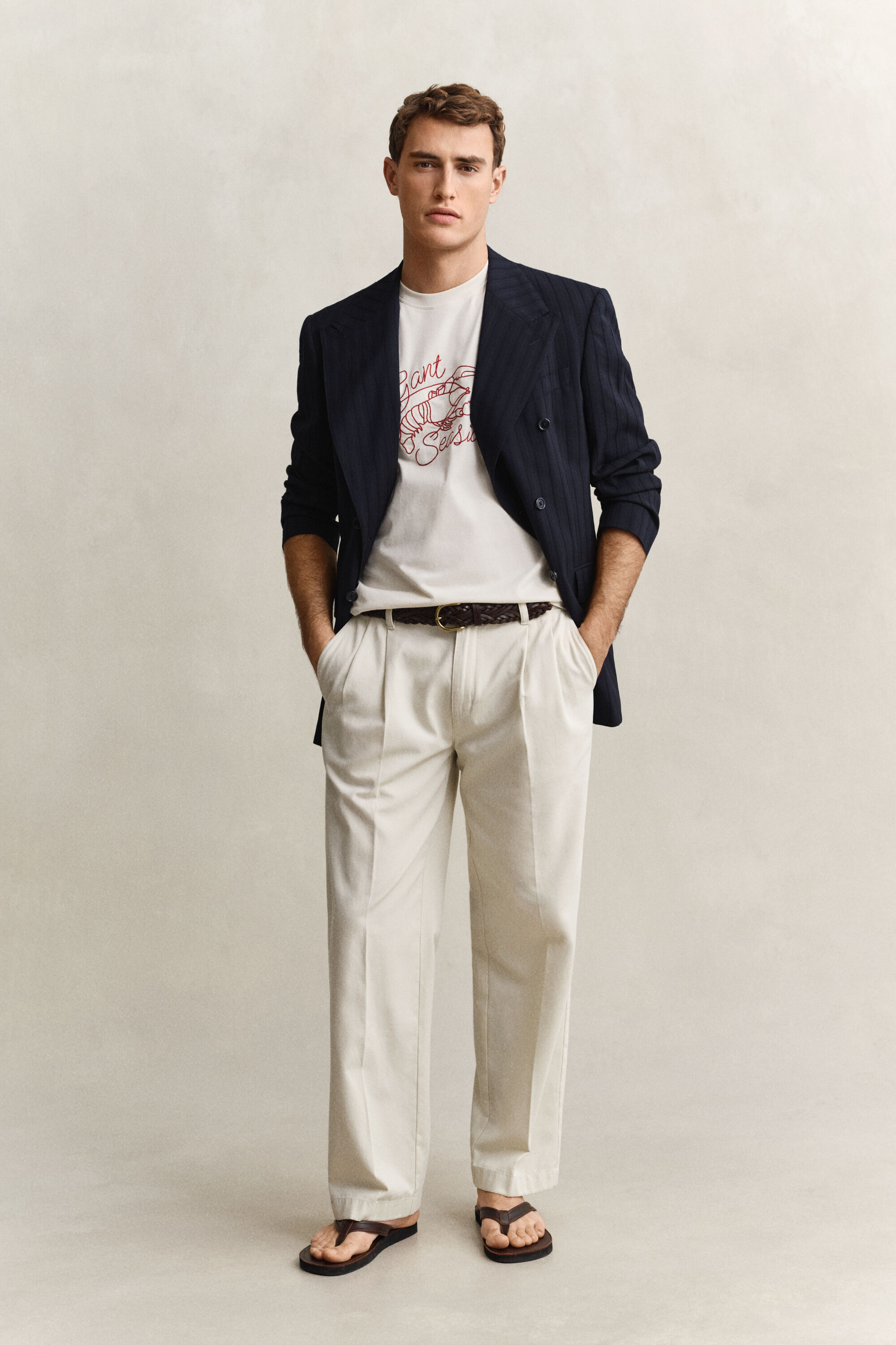 T-shirt com grafismo Seaside