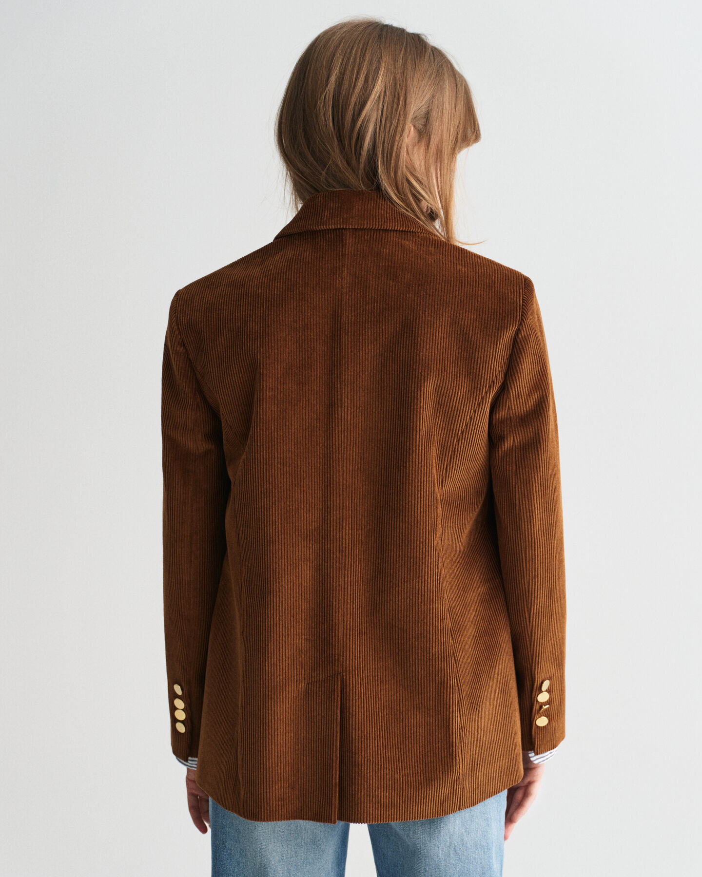 Blazer de bombazina regular fit